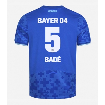 Bayer Leverkusen Loic Bade #5 Maglia Gara Terza Repliche 2025-26 Maniche Corte